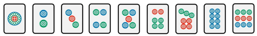 Mahjong Circle Tiles