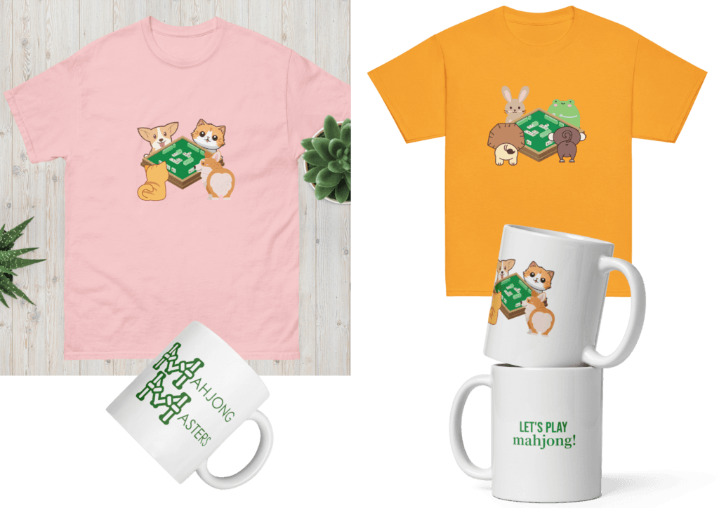 Mahjong Masters Merchandise Logo